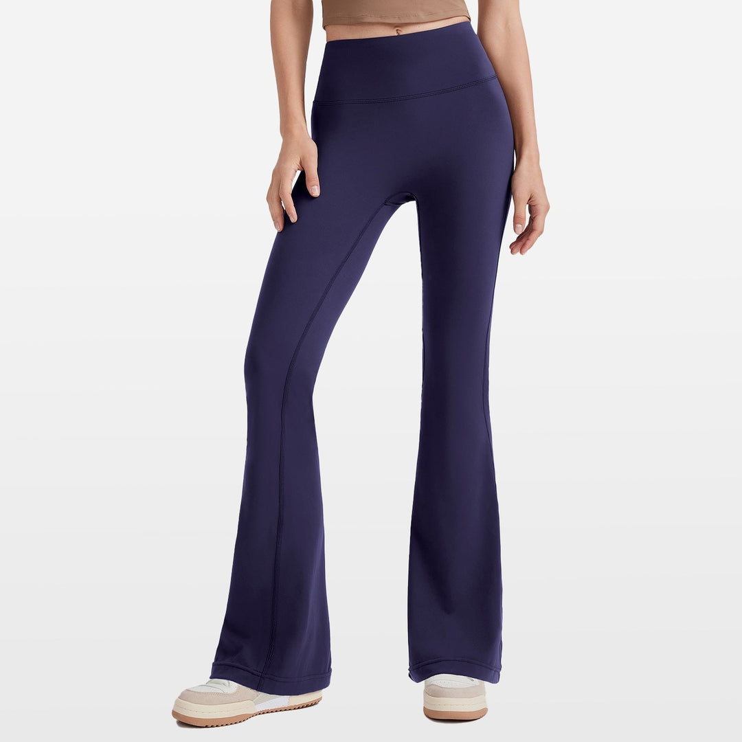 Pantaloni casual con gamba a Campana