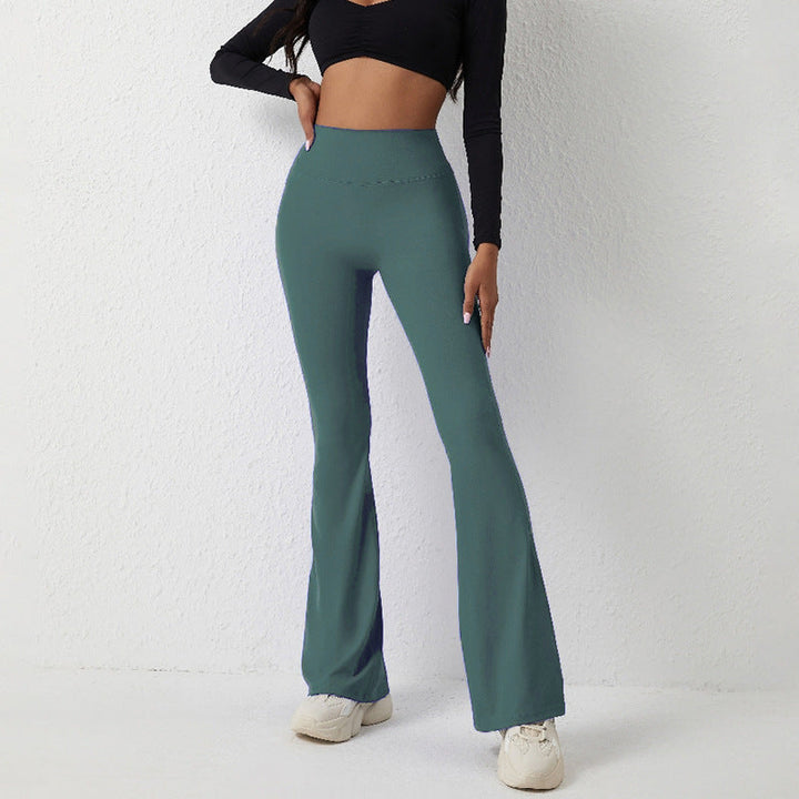 Pantaloni casual con gamba a Campana