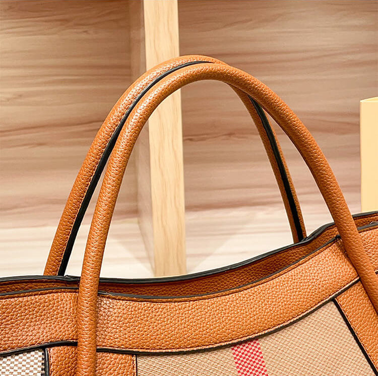 Sac Amélie — Il Tote Signature in Tela e Pelle