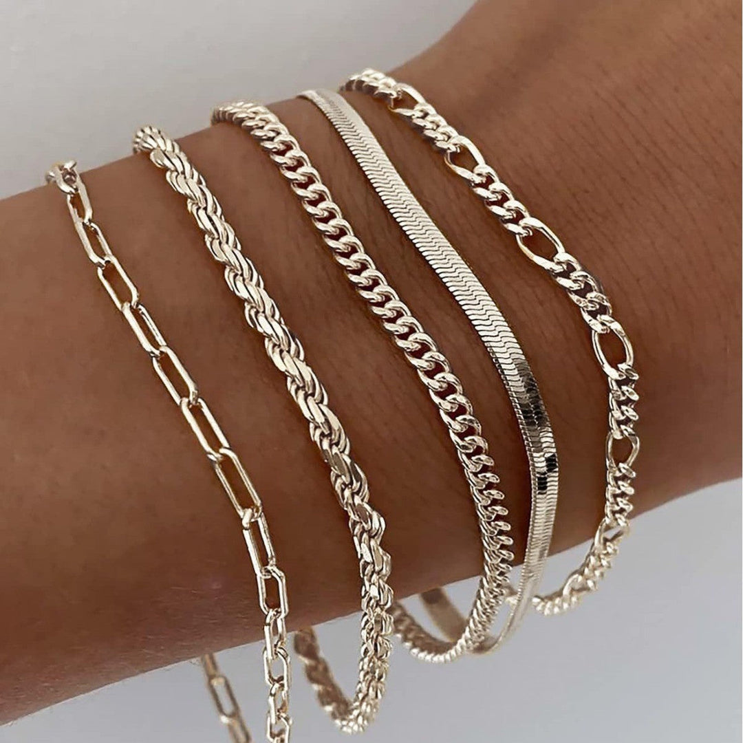 Juna – Set di bracciali | Oro