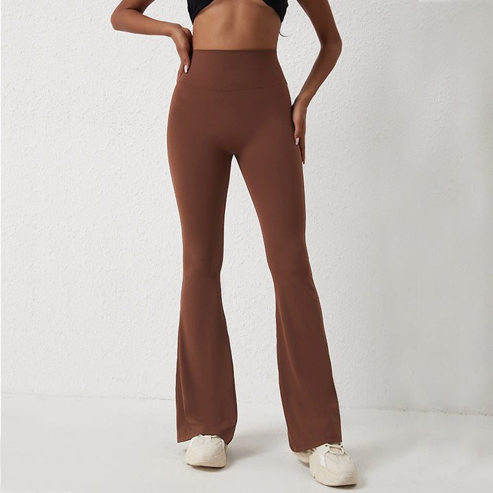 Pantaloni casual con gamba a Campana