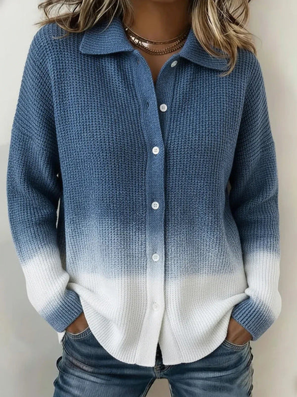 Leandra - Elegante Cardigan Lungo" can be rewritten as "Leandra - Chic Long Cardigan.