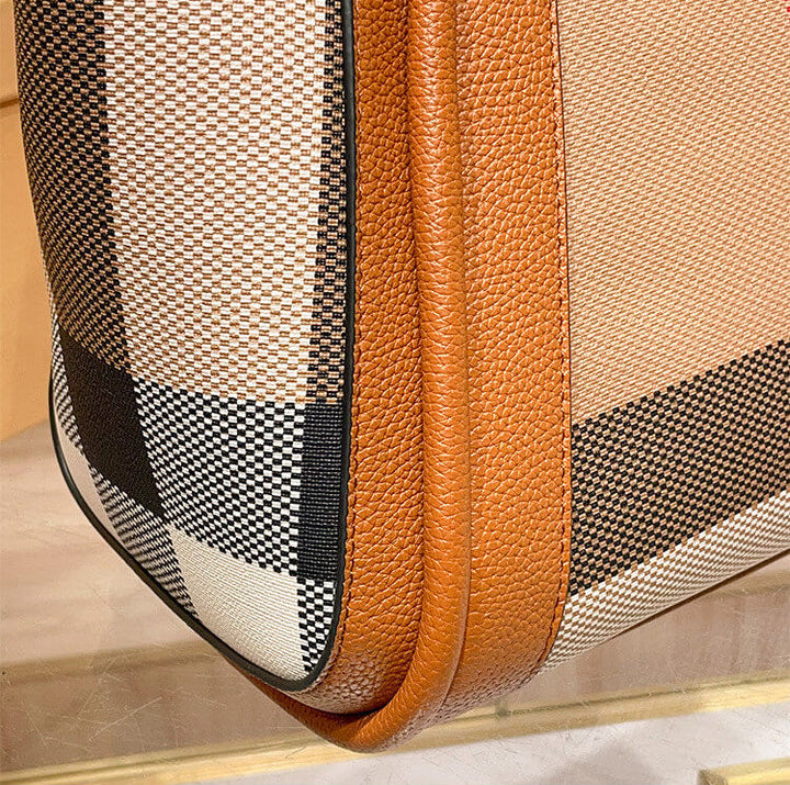 Sac Amélie — Il Tote Signature in Tela e Pelle