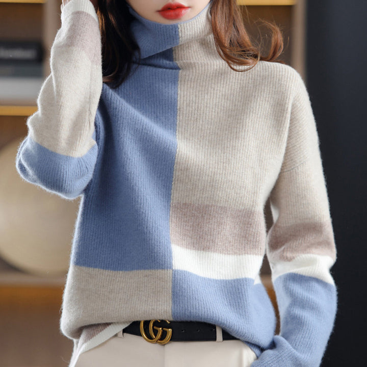 Joanna - Leggero Maglione con Collo Alto
