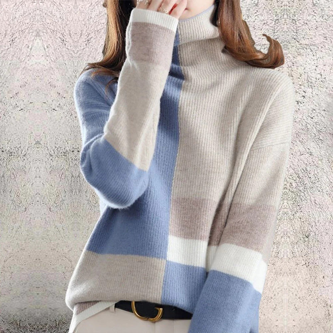 Joanna - Leggero Maglione con Collo Alto