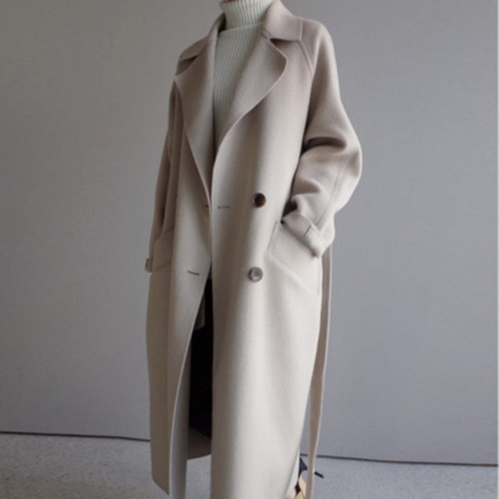 Clara - Trench Coat in Lana per Donna