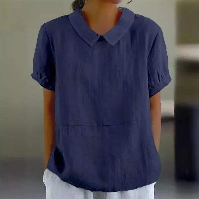 Isabella | Camicetta Elegante a Colletto