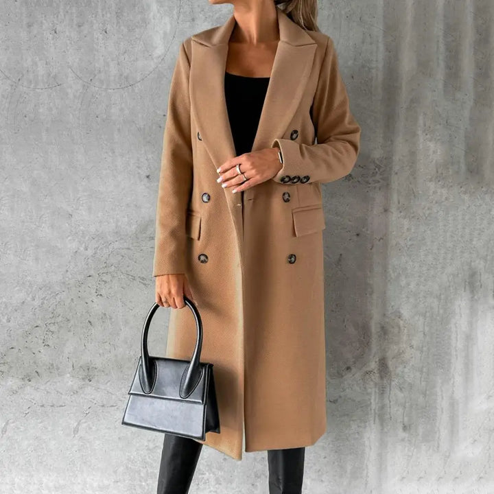 Aurelia - Luxury Linen Trench Coat
