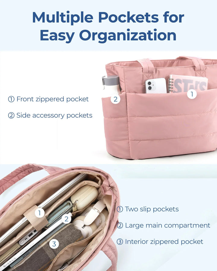 Ava – Borsa tote imbottita