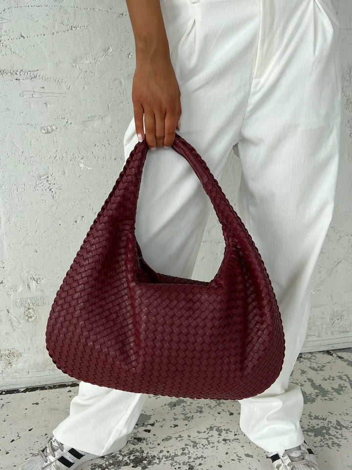 Amelia - Borsa a Spalla Intrecciata Elegante