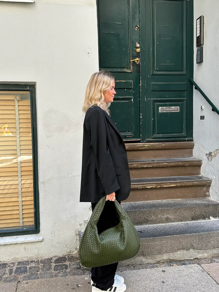Amelia - Borsa a Spalla Intrecciata Elegante