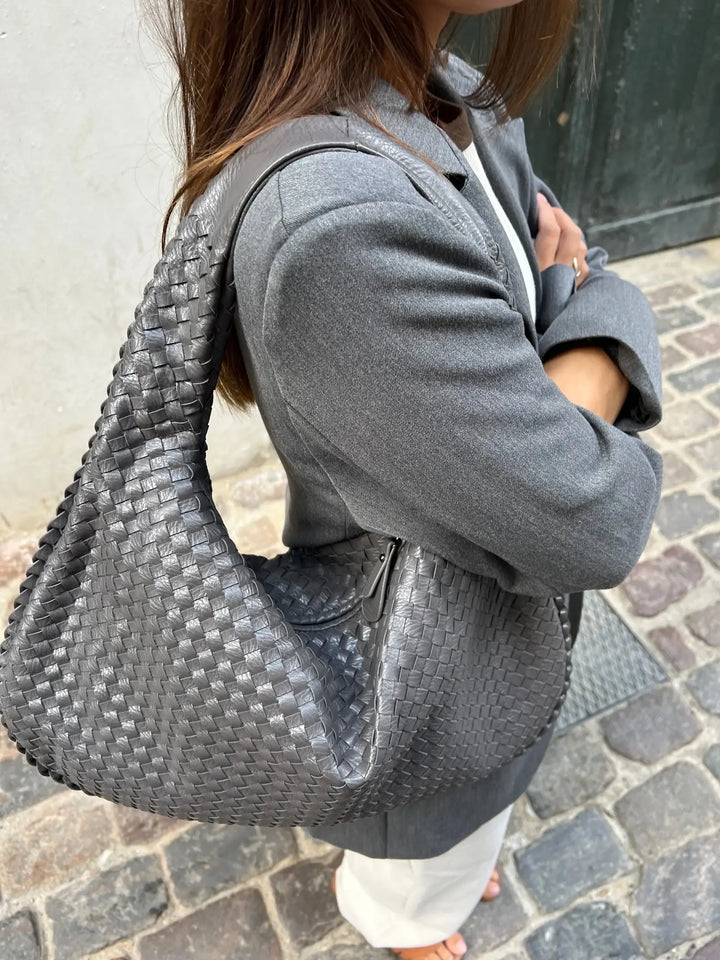 Amelia - Borsa a Spalla Intrecciata Elegante