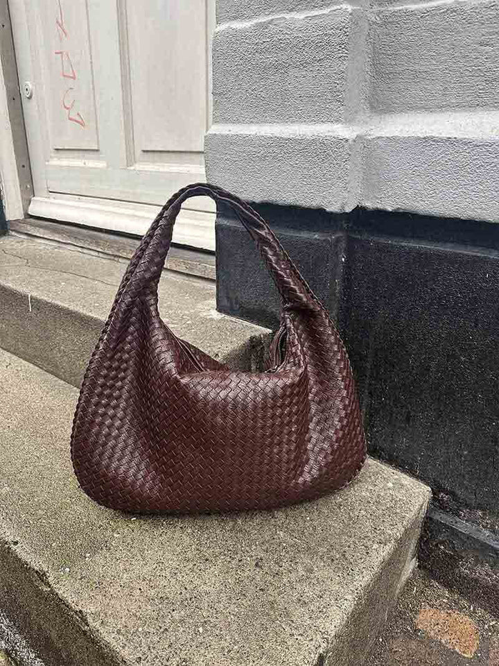 Amelia - Borsa a Spalla Intrecciata Elegante