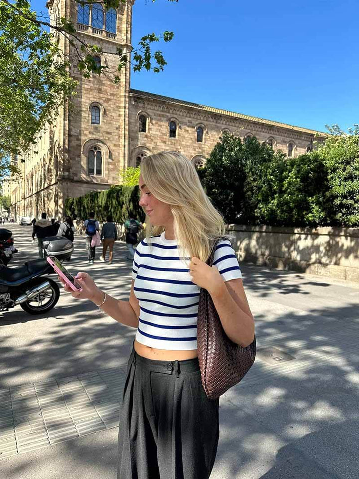 Amelia - Borsa a Spalla Intrecciata Elegante