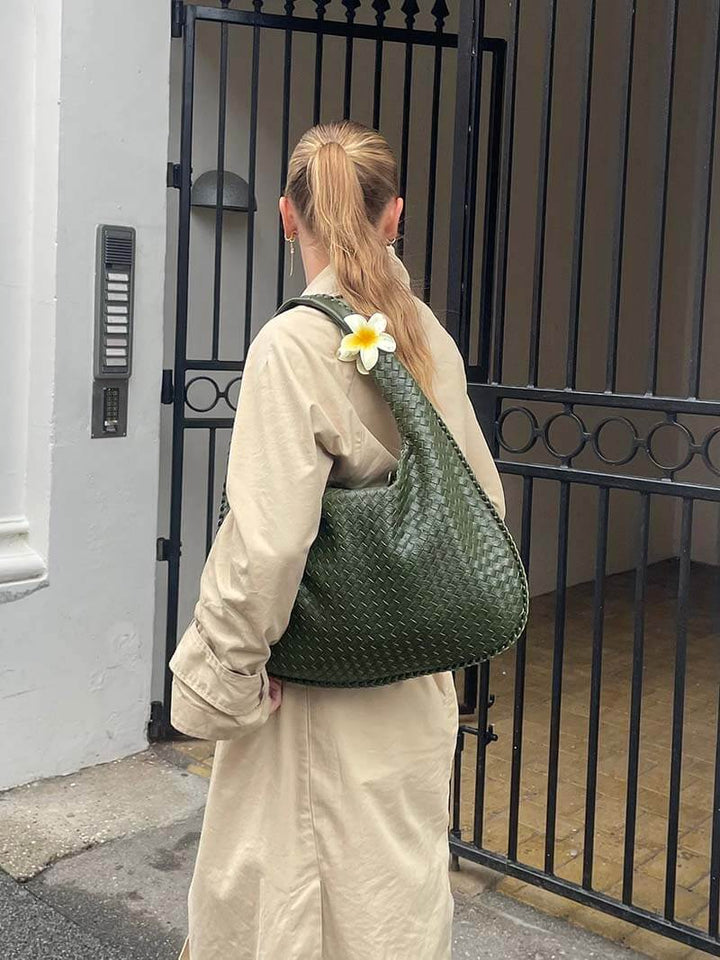 Amelia - Borsa a Spalla Intrecciata Elegante