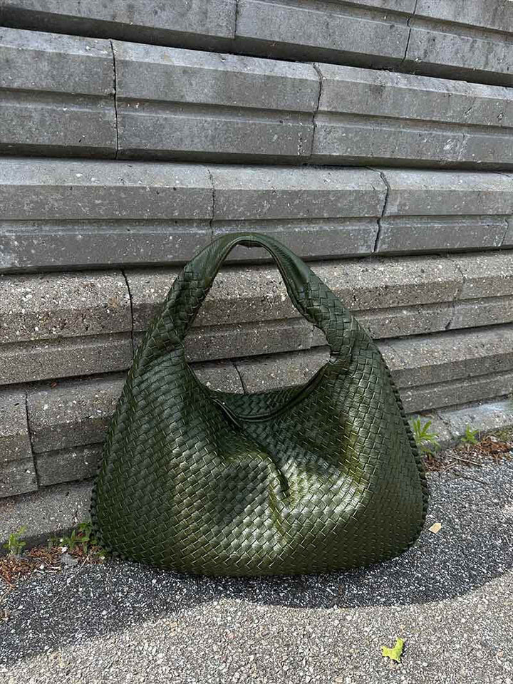 Amelia - Borsa a Spalla Intrecciata Elegante