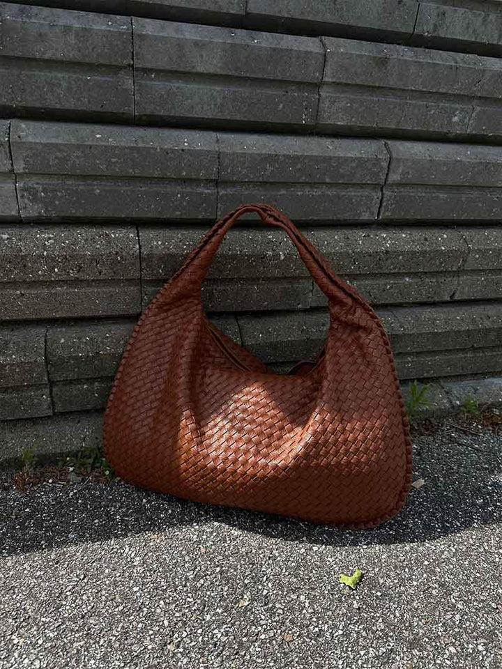 Amelia - Borsa a Spalla Intrecciata Elegante