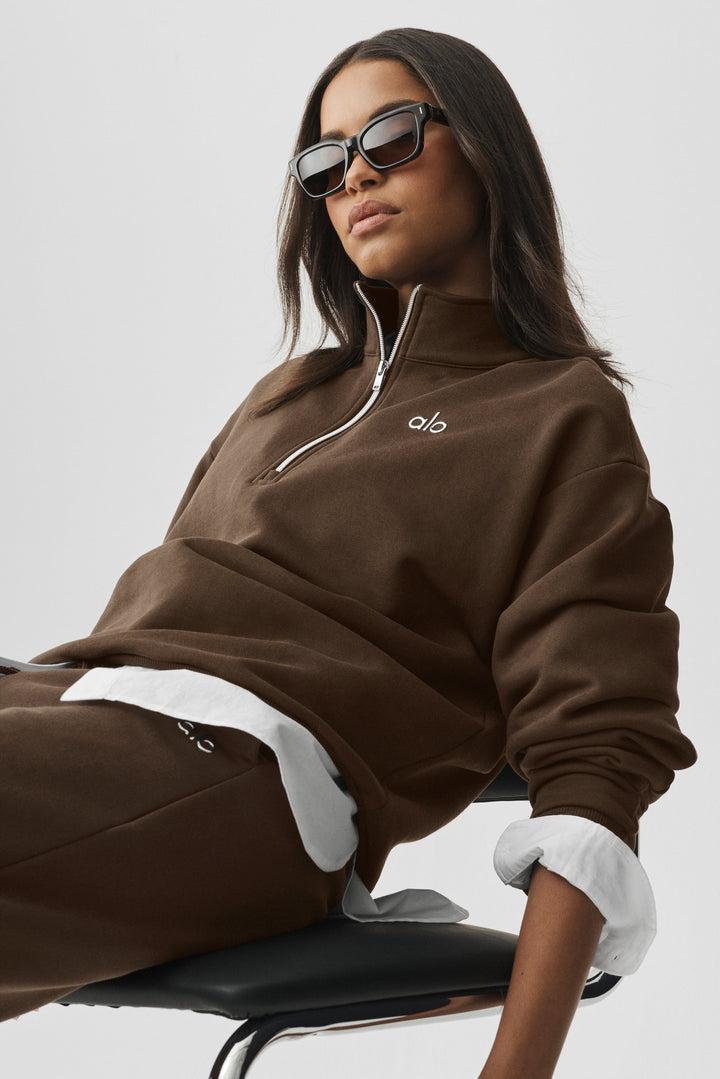 Accolade Pullover con Zip a 1/4