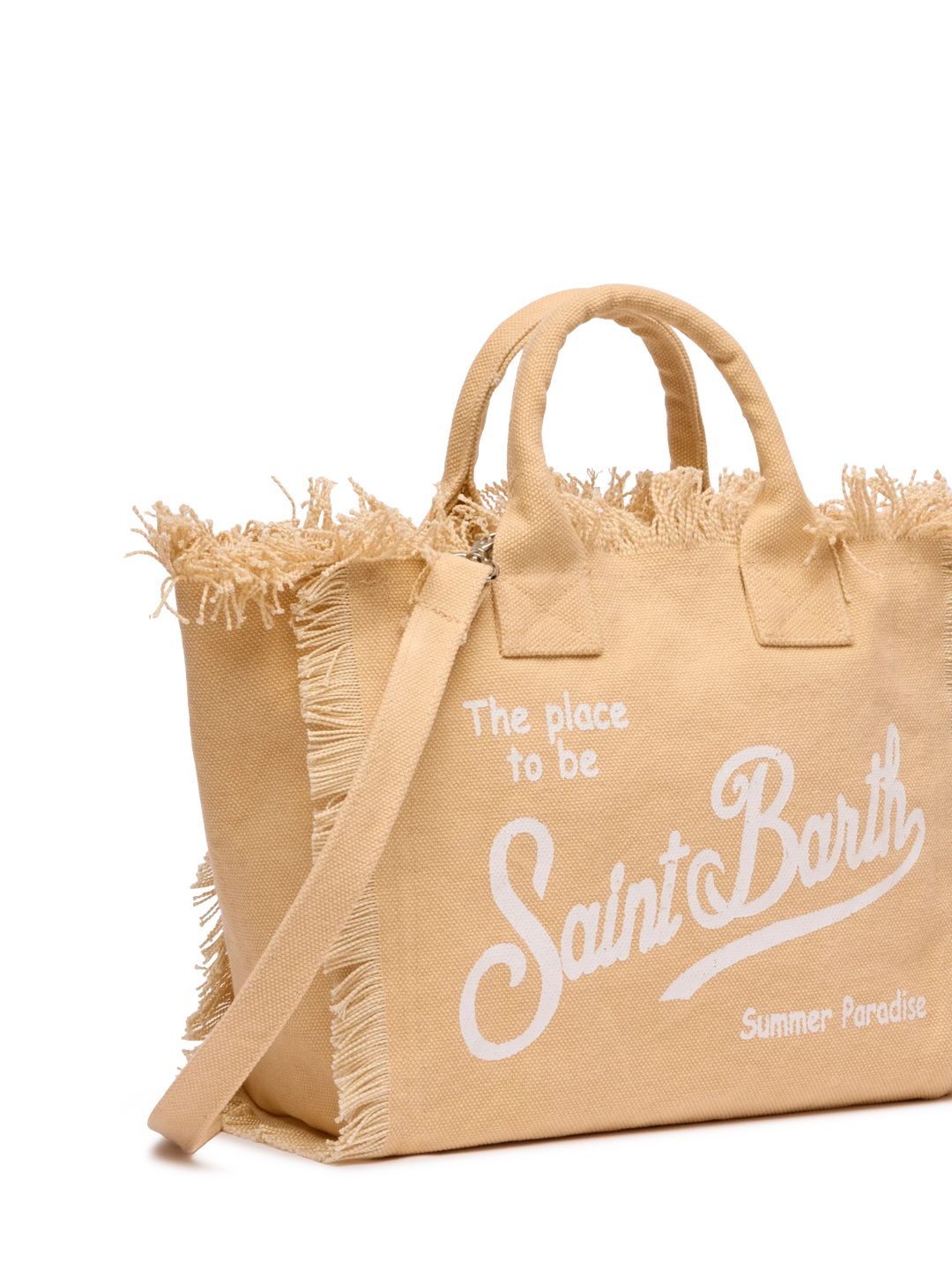 Beige Cotton Canvas Colette Bag