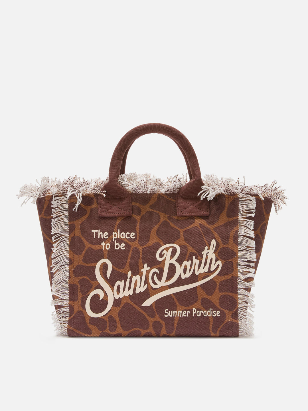 Colette Canvas Bag with Animal Print