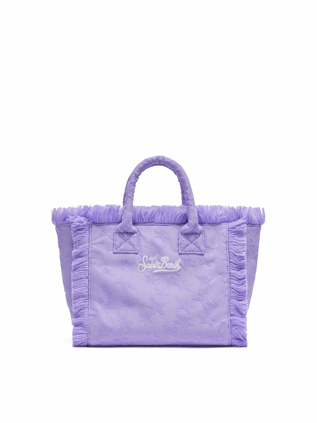 Lilla Colette Bag in Terry Cloth with Embossed Stars