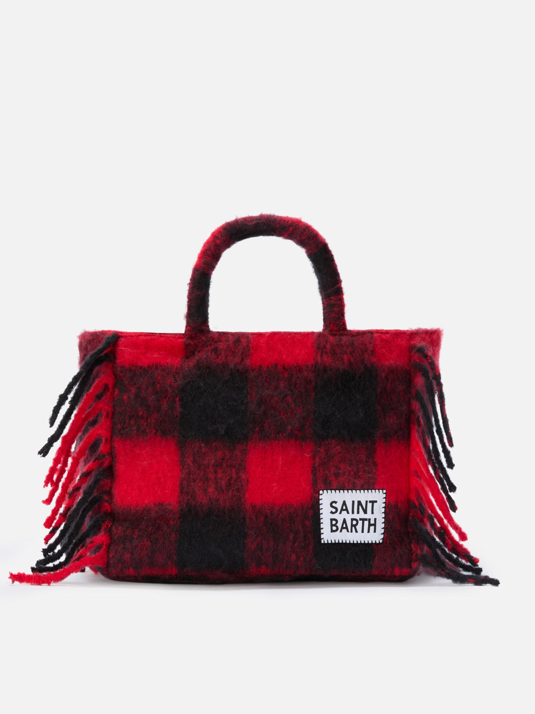 Colette Check Print Tote Bag