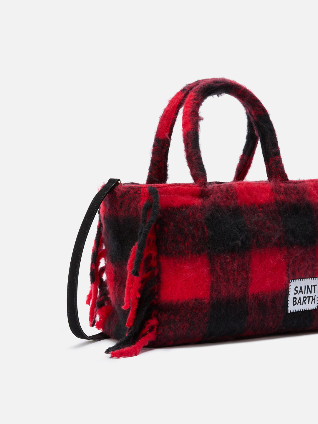 Colette Check Print Tote Bag