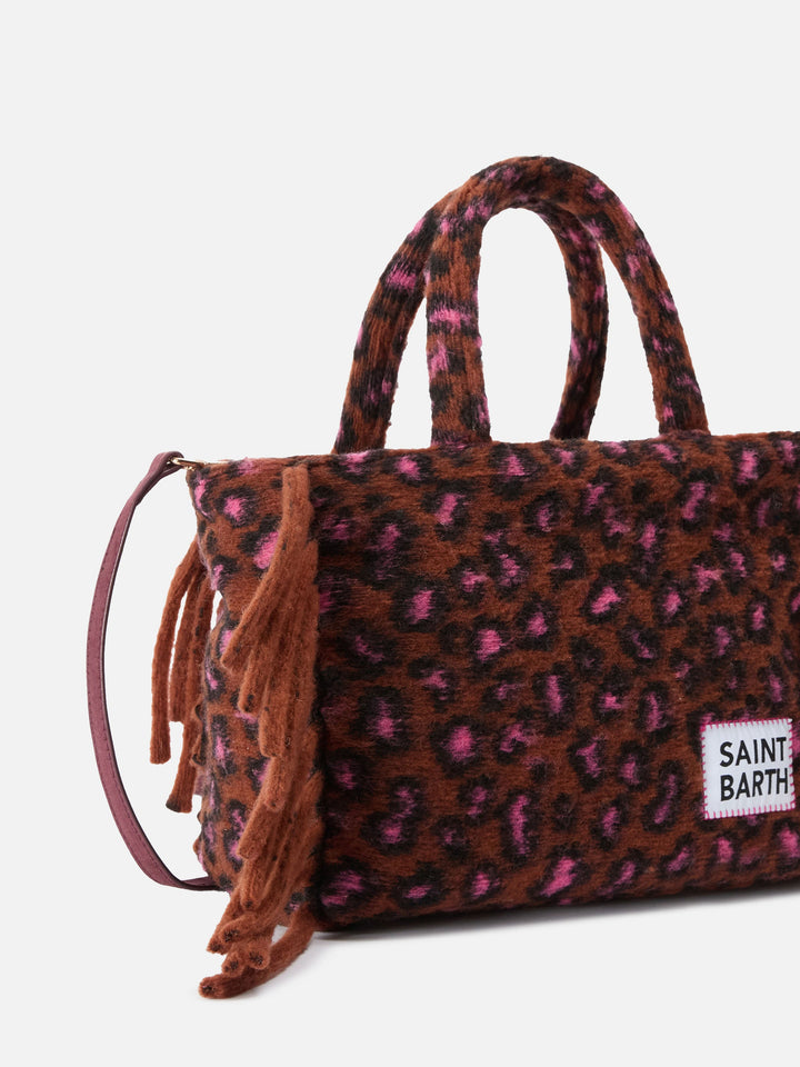 Colette Animal Print Green Blanket Bag
