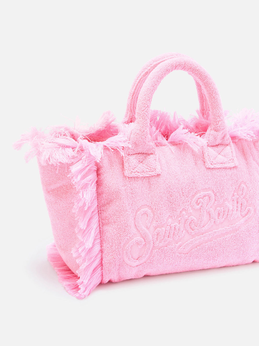 Colette Bag in Pink Terry Fabric