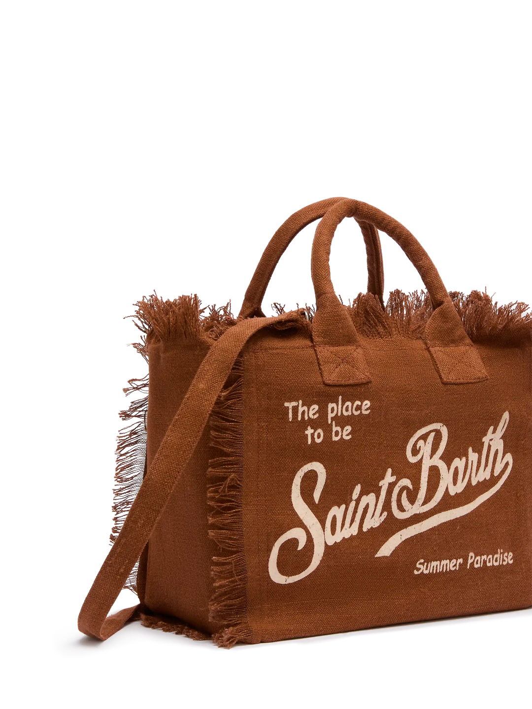 Colette Bag in 100% Brown Linen