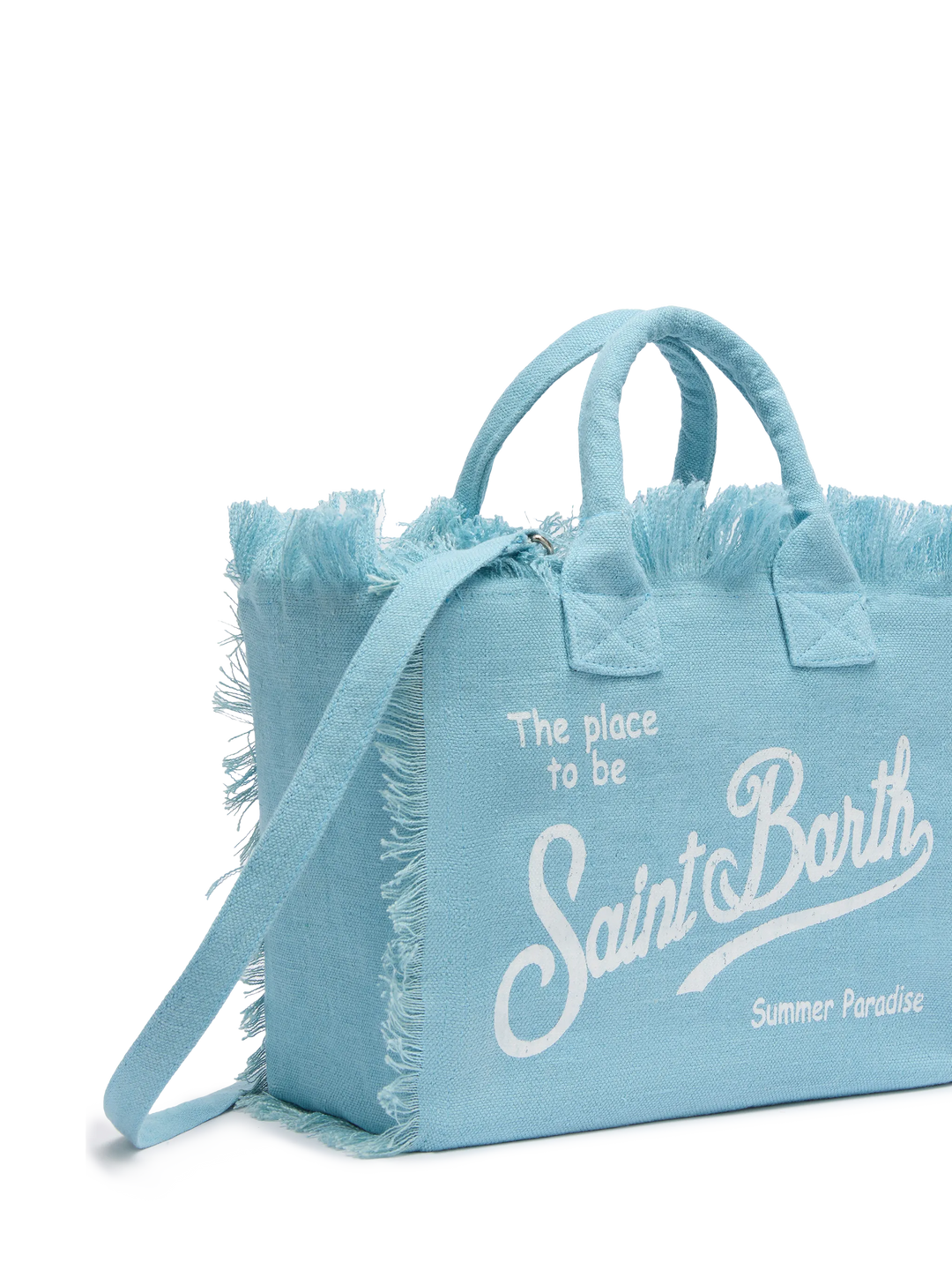 Colette Bag in 100% Blue Linen