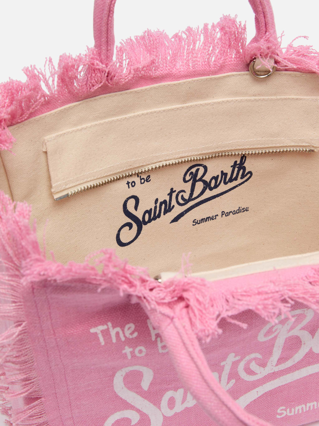 Colette Bag in Solid Pink Linen