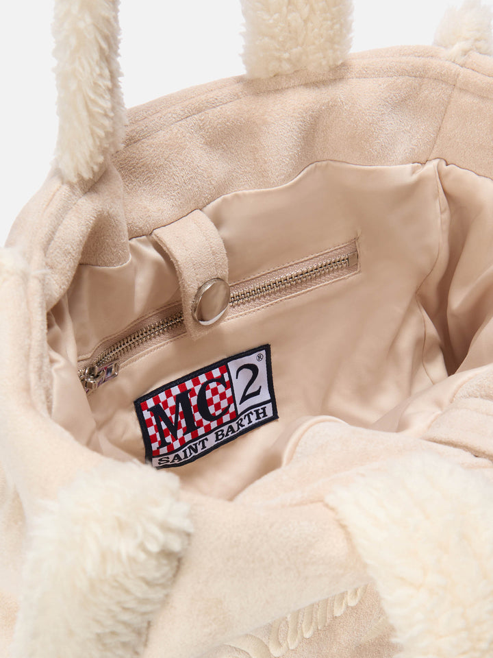 Colette Ice Shearling Bag