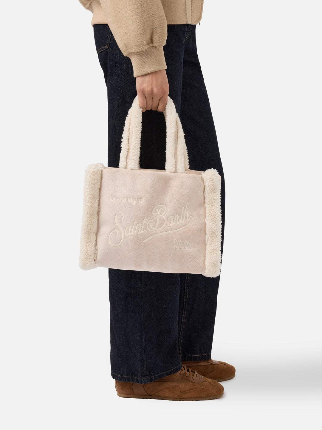 Colette Ice Shearling Bag
