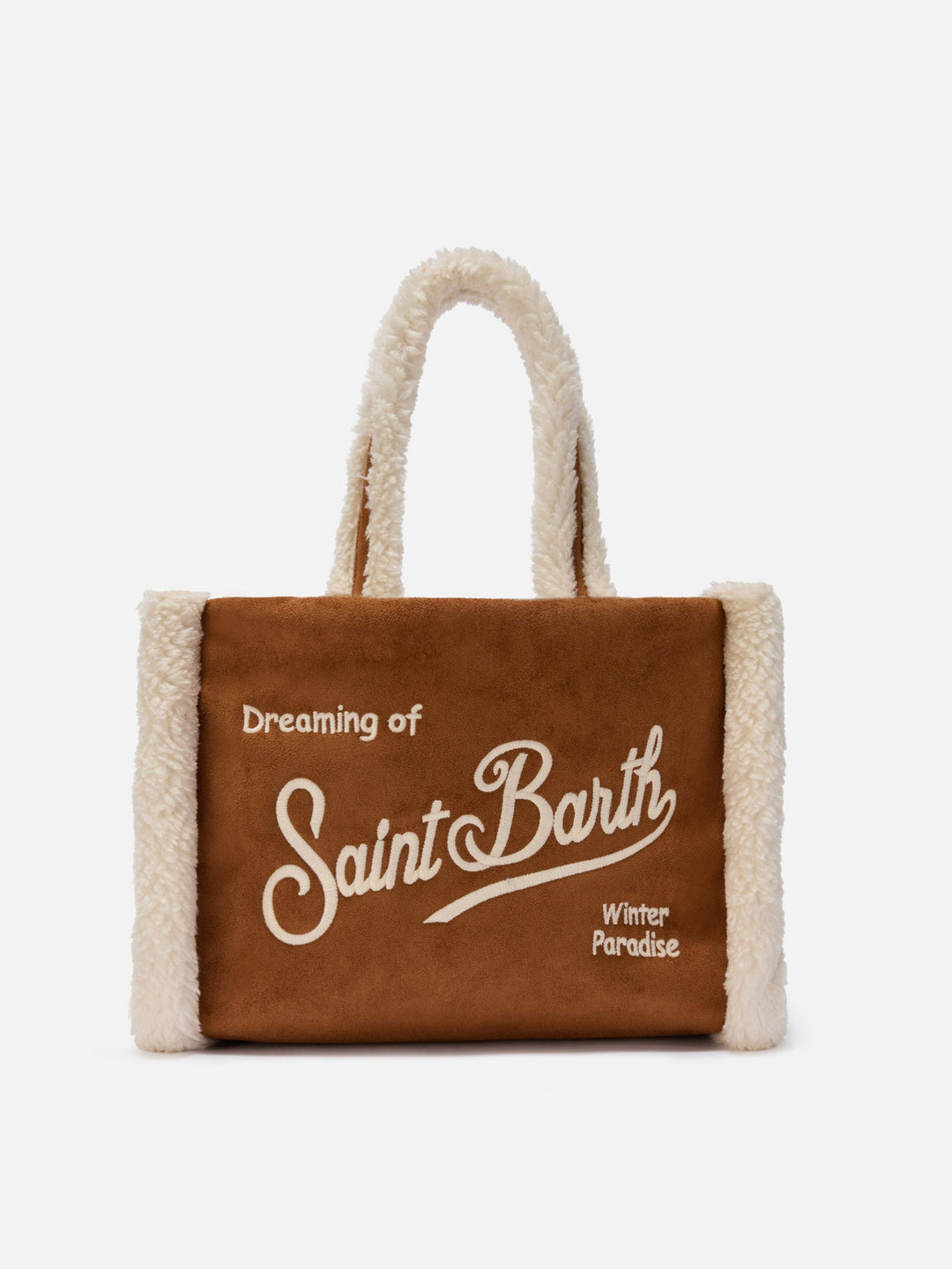 Colette Camel Shearling Bag