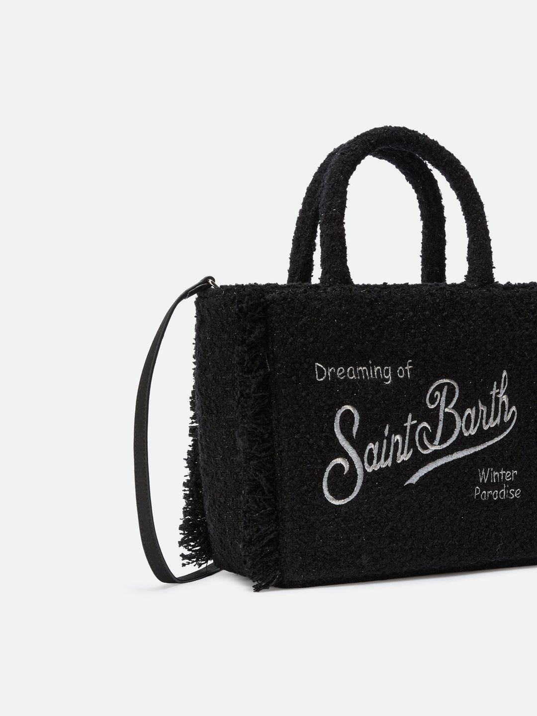 Colette Black Tweed Bag