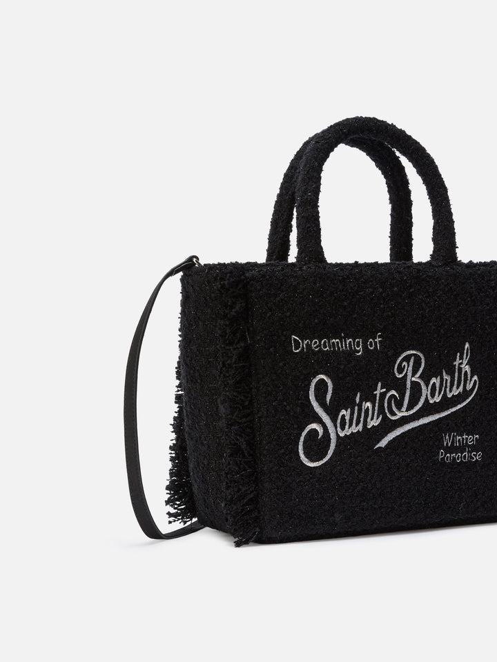 Colette Black Tweed Bag
