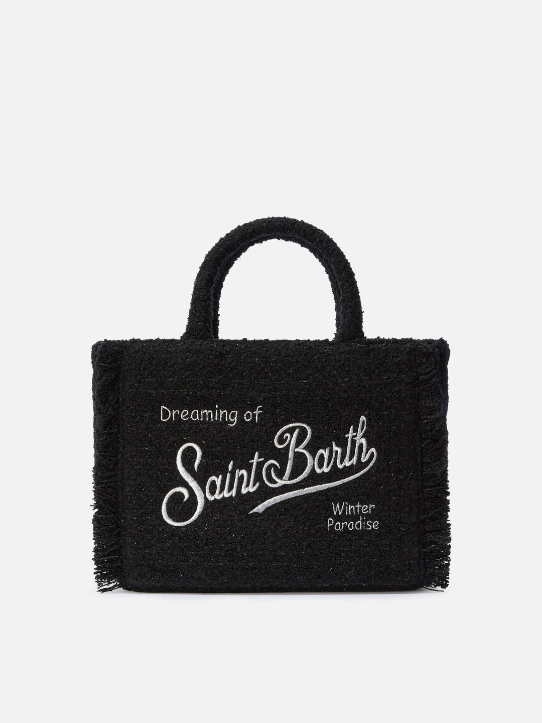 Colette Black Tweed Bag