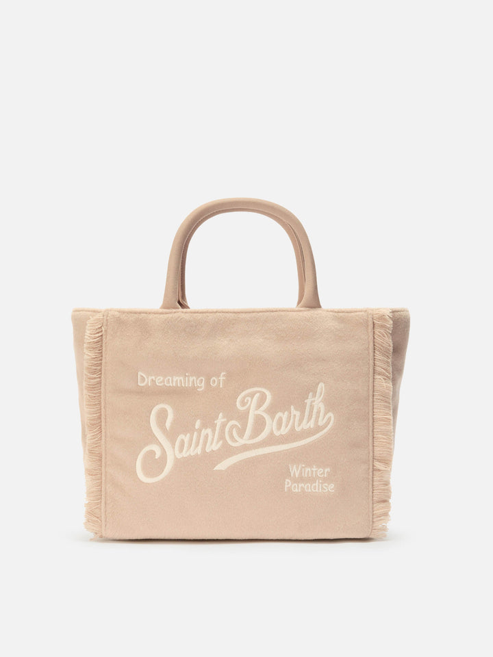 Beige Colette Felt Bag
