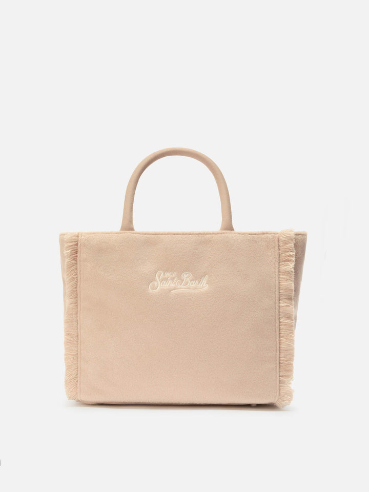 Beige Colette Felt Bag