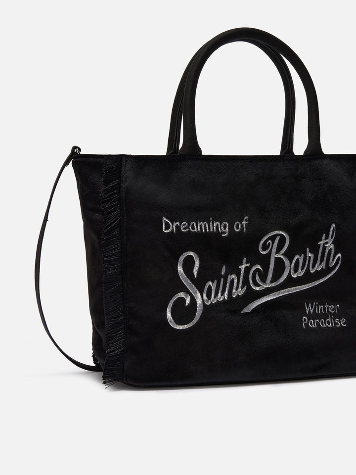 Colette Black Velvet Bag