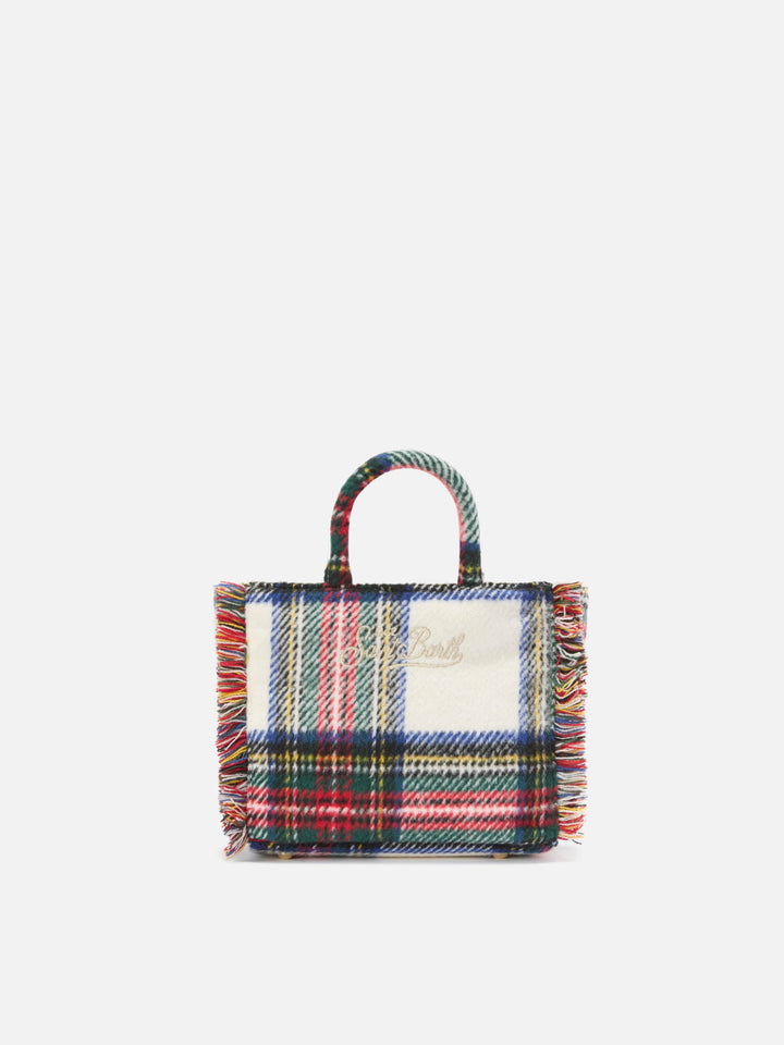 Mini Tartan Wool Vanity Bag
