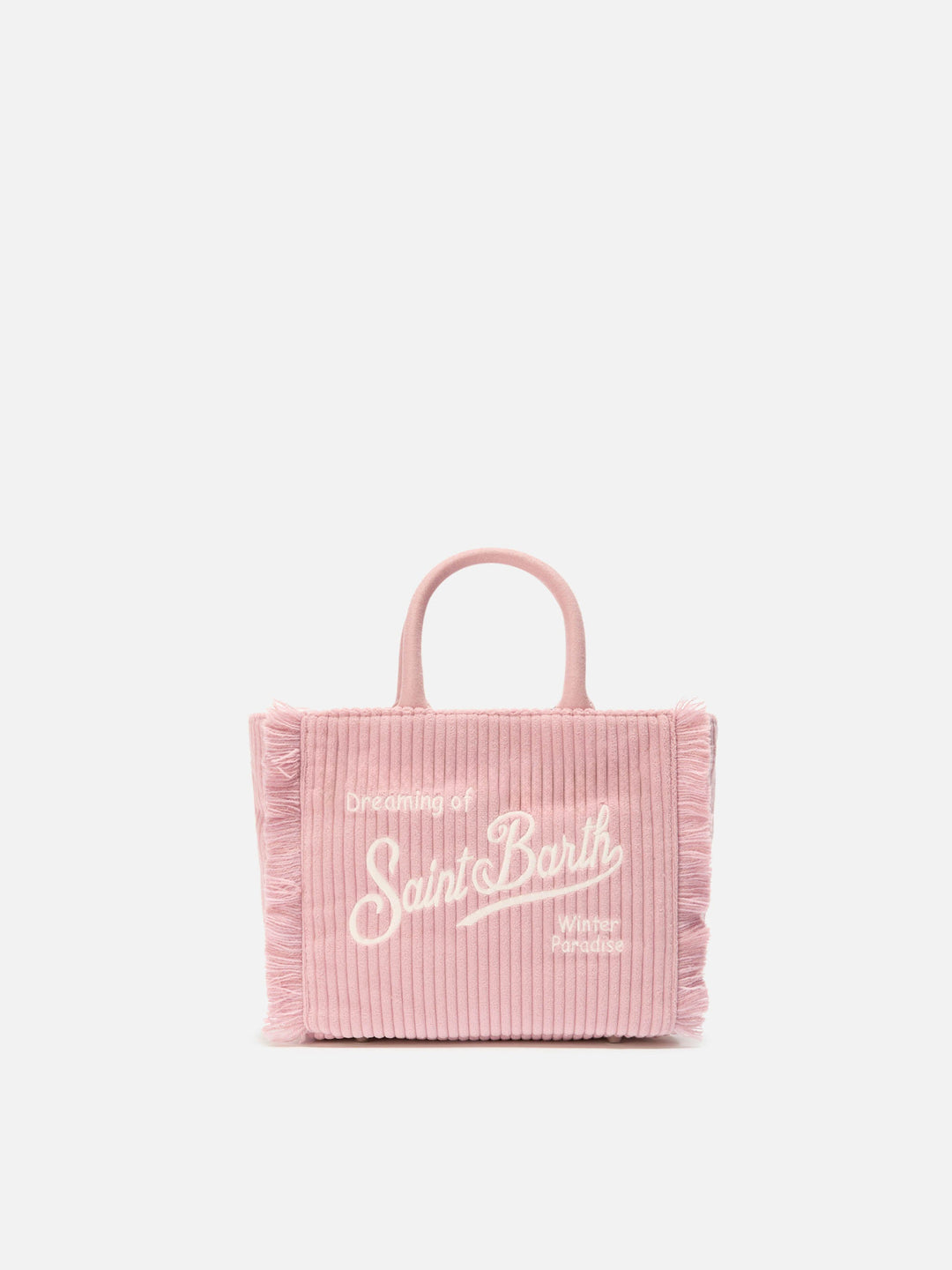 Mini Corduroy Pink Vanity Bag