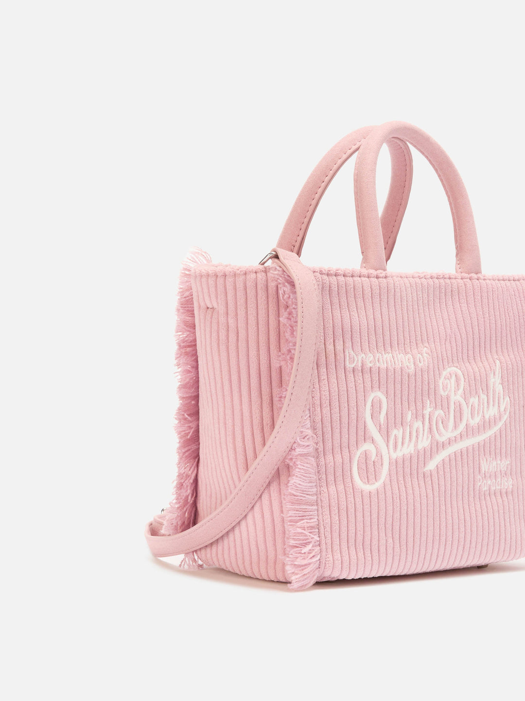 Mini Corduroy Pink Vanity Bag