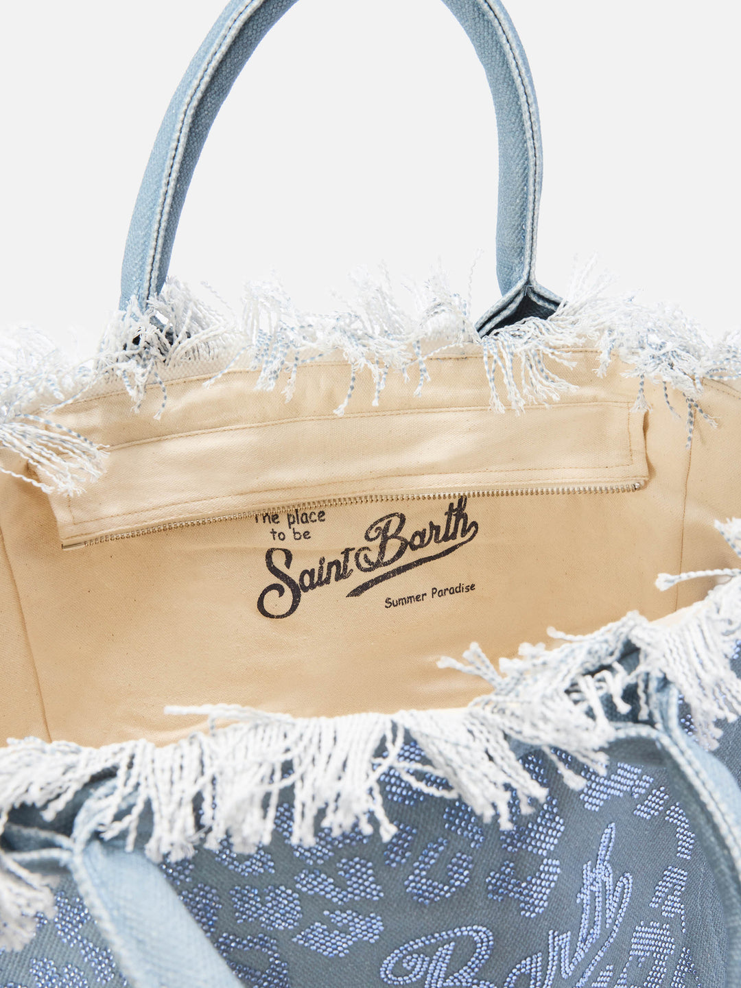 Regular Canvas Leopard Print Vanity Bag with Rhinestones