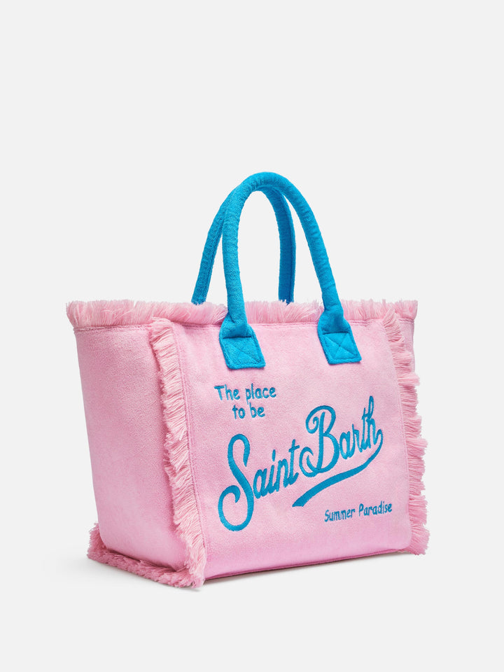 Vanity Sponge Rosa: Borsa a Spalla in Spugna