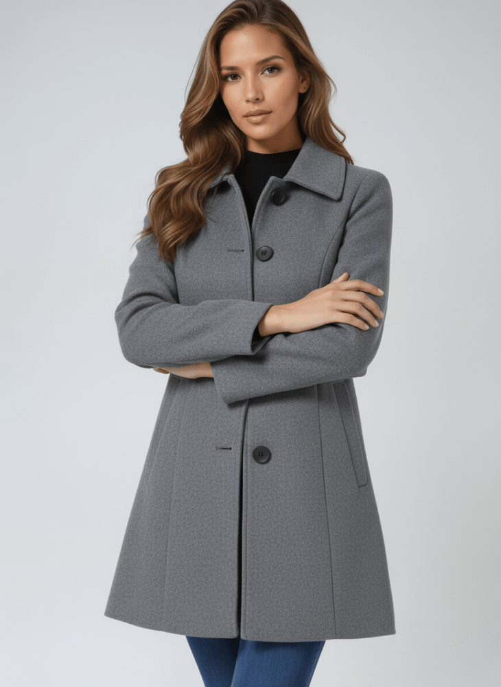 Helena | Cappotto Invernale Femminile con Bottoni