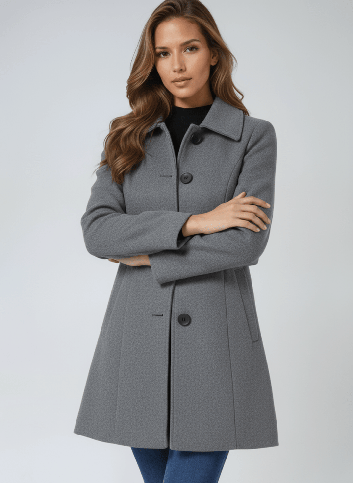 Helena | Cappotto Invernale Femminile con Bottoni