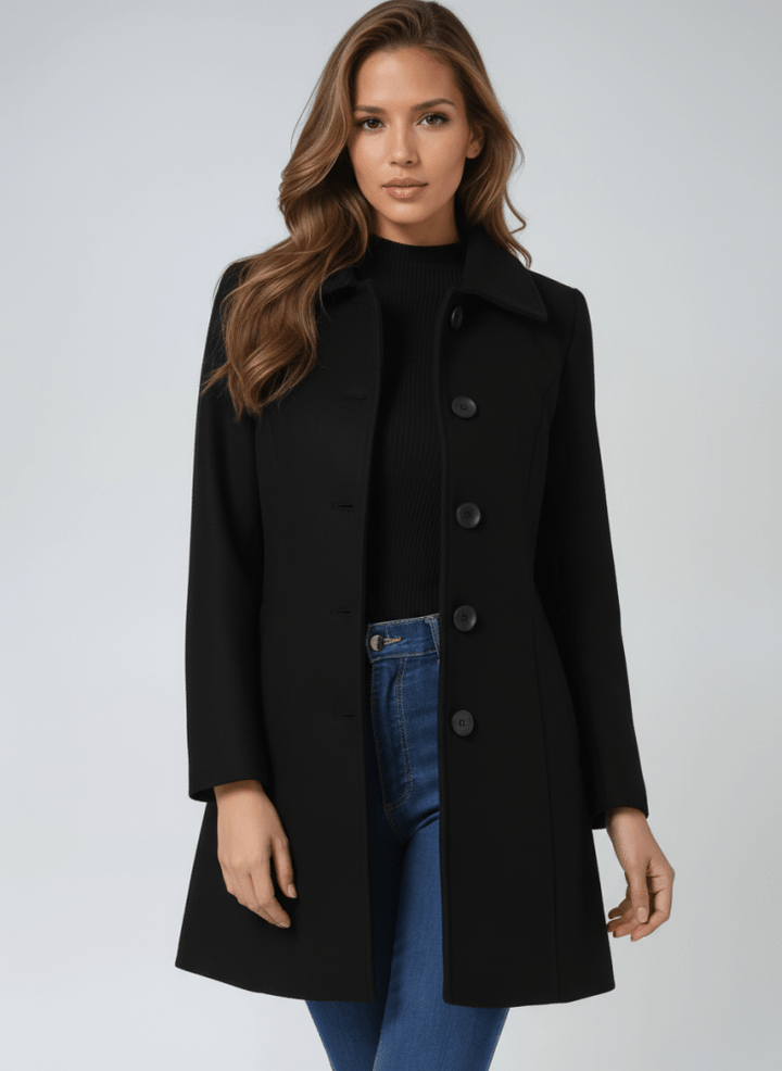 Helena | Cappotto Invernale Femminile con Bottoni
