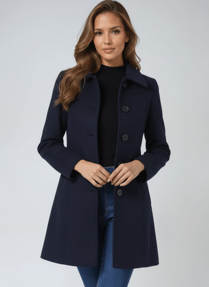 Helena | Cappotto Invernale Femminile con Bottoni